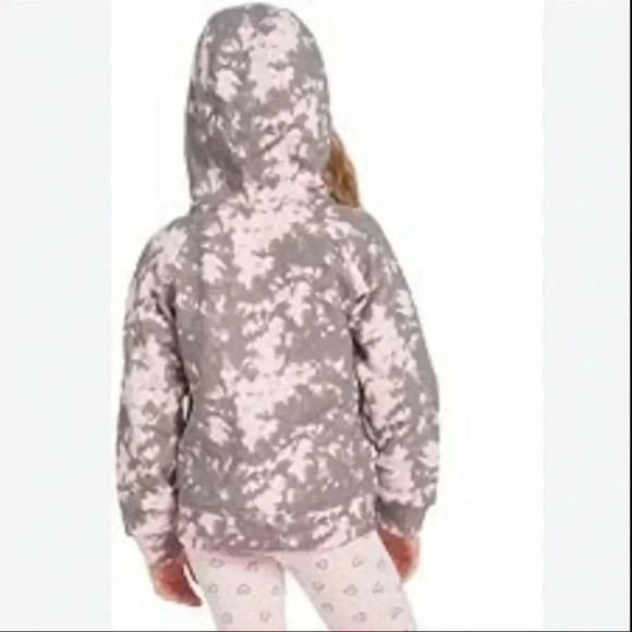 DISNEY PRINCESS Pink Tie Dye Zip-Up Hoodie with pockets. 4T - Picture 3 of 10